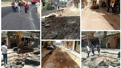 استكمال رفع كفاءة وازدواج عدد من الطرق بتكلفة 22.5 مليون جنيه بالبحيرة (صور)