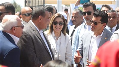وزراء الثقافة والرياضة والتضامن يشهدون مجموعة من الفعاليات بقرية شهداء الروضة