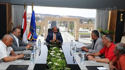 تشكيل خلية أزمة في أسوان لاحتواء تداعيات الأحداث بالسودان (صور) 