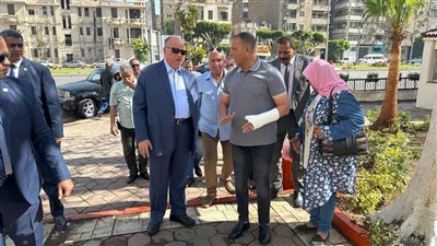 محافظ القاهرة يتفقد أعمال تطوير شارع إحسان عبد القدوس 