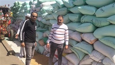 ضبط 120 طن قمح في شون الدقهلية بدون تصريح