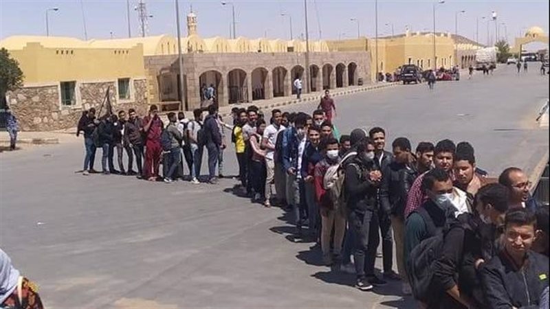 اجلاء المصريين من