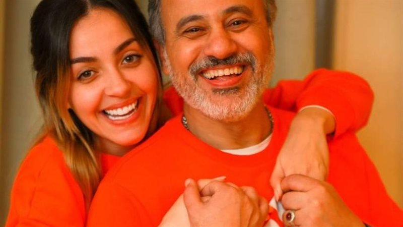 إيهاب فهمي وزوجته،