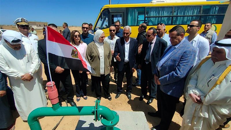 افتتاح مشروعات التنموية