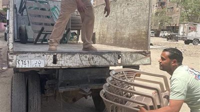 حي جنوب الجيزة يشن حملة إشغالات مكبرة (صور)