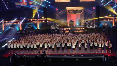 الجمباز، تفاصيل حفل افتتاح كأس العالم وحضور جماهيري مميز (صور) 