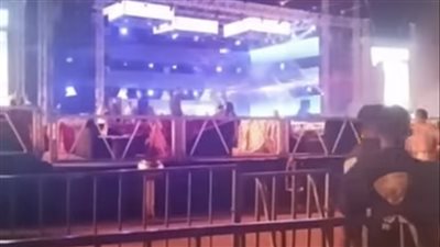 الصور الأولي من حفل محمد منير بشمال سيناء