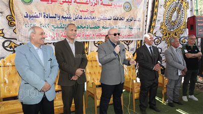 محافظ بني سويف يحذر المزارعين من بيع محصول القمح للتجار: هيستخدموه في العلف (فيديو)