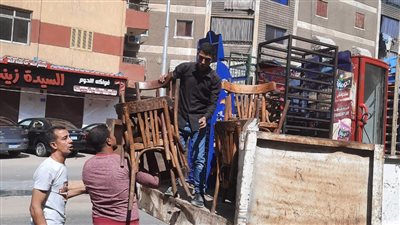 رفع 1300 حالة إشغال وتعد على الطريق بمحافظة الجيزة (صور)