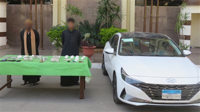 ضبط أجنبي وسيدة بحوزتهما كوكايين في البساتين 