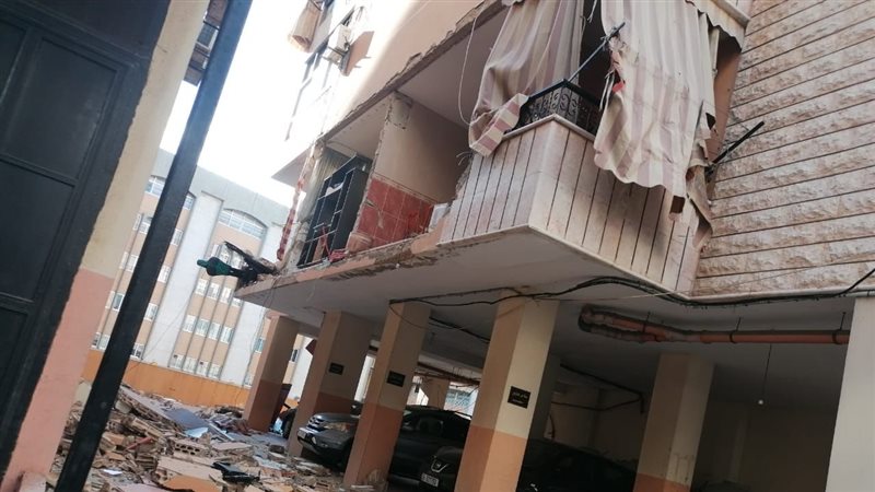 انفجار شقة في لبنان،
