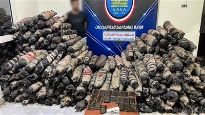 ضبط 7 عناصر إجرامية بحوزتهم طن بانجو و20 كيلو حشيش بالإسماعيلية 