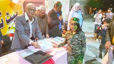 بيت ثقافة القنطرة شرق بالإسماعيلية يحتفل بتحرير سيناء (صور) 