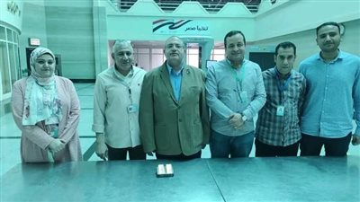 جمارك مطار أسيوط تحبط تهريب سبيكتين ذهبيتين