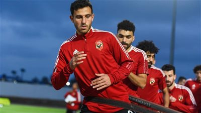 السوبر المصري، مران خفيف للأهلي بفندق الإقامة