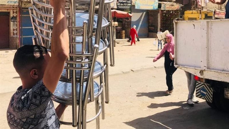 حملة اشغالات بالجيزة؛فيتو