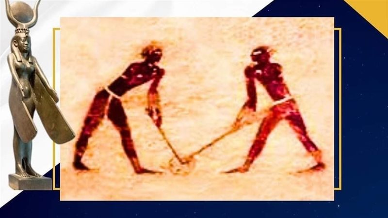 منظر لعبة الهوكي