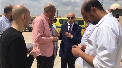 وكيل صحة الشرقية يفاجئ مستشفى الصالحية بزيارة ثانية في أقل من 24 ساعة 