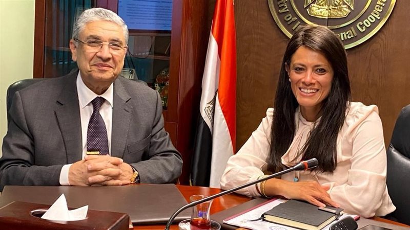 رانيا المشاط ووزير