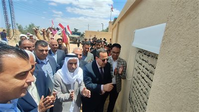 محافظ شمال سيناء يفتتح محطة لتحلية المياه بالشيخ زويد (صور)