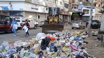 رفع 420 طن قمامة من شوارع وميادين الدقهلية 