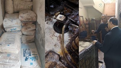 ضبط 20 طن زيوت طعام يعاد تدويرها داخل مصنع بطنطا (فيديو)