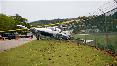 مصرع 4 في حادث تصادم طائرتين بسماء إسبانيا