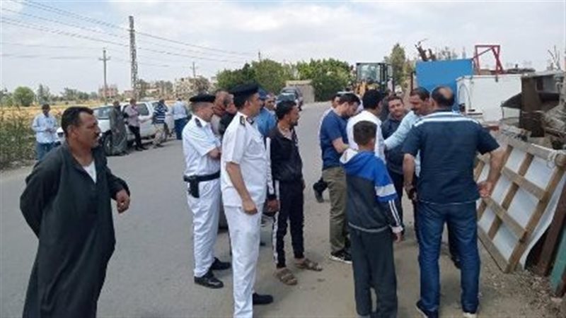 ازالة 50 حالة تعدى