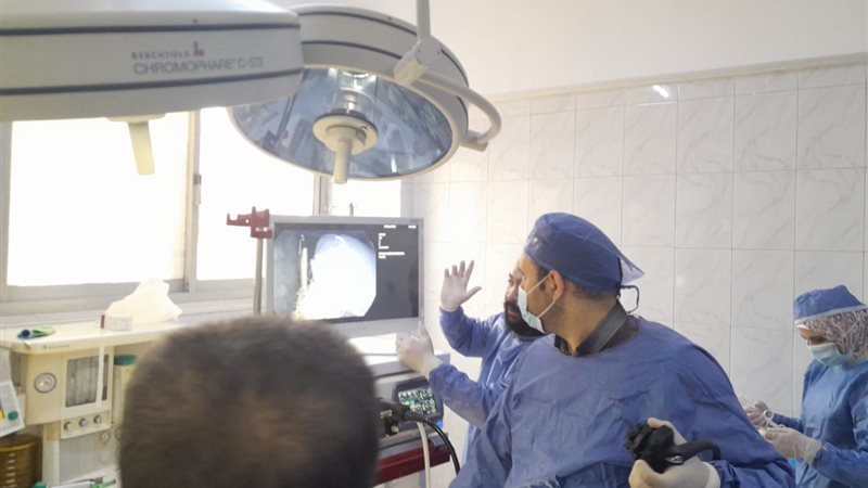  إجراء منظار مراري