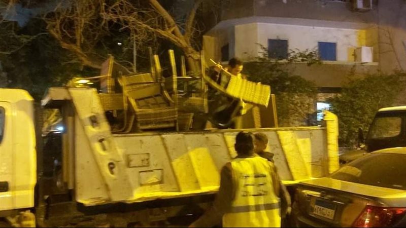 حملة اشغالات بالجيزة؛