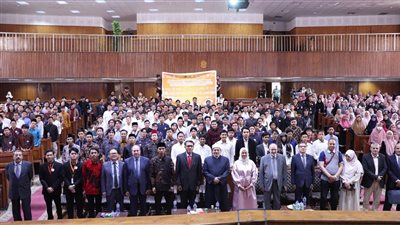 رئيس جامعة الأزهر يشارك في حفل استقبال الطلاب الجدد من إندونيسيا (صور)