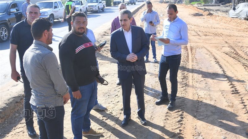 محافظ الغربية يتفقد