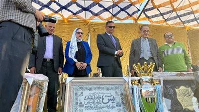 محافظ الدقهلية ووكيل الشباب يشهدان المباراة النهائية لدورة كرة القدم الرمضانية