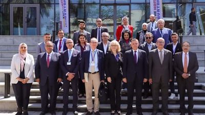 وفد من منظمة Aqas الألمانية يزور طب عين شمس لاعتمادها دوليًا