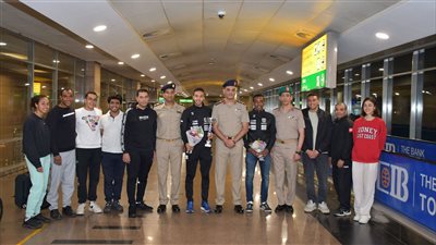 القوات المسلحة تستقبل الأبطال المشاركين فى كأس العالم للخماسى الحديث والجائزة الكبرى لألعاب القوى 