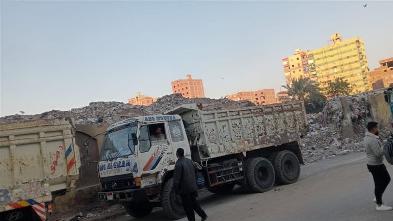 رفع مخلفات القمامة