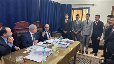 كلية المعاملات القانونية بجامعة المنصورة الجديدة تجري زيارة ميدانية لمحكمة الجنايات 