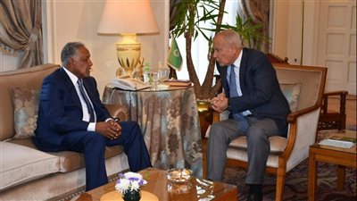 رسالة شفهية من المبعوث الرئاسي السوداني إلى أبو الغيط