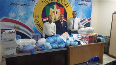 جمارك مطار أسوان تحبط تهريب كمية من الأدوية والبضائع
