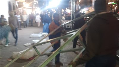 حملات لرفع الإشغالات بشوارع القاهرة