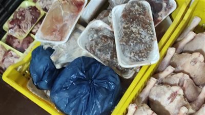 ضبط 7.5 طن لحوم وأسماك غير صالحة للاستهلاك الآدمى في المنوفية