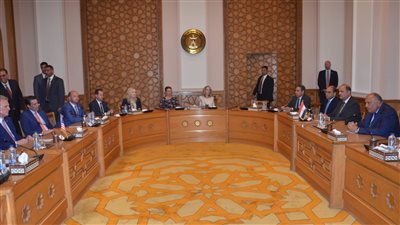 بدء جلسة المباحثات بين وفدي مصر والكونجرس الأمريكي (صور)