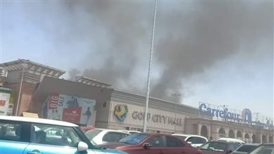 السيطرة على حريق بملاهي داخل مول في العبور 