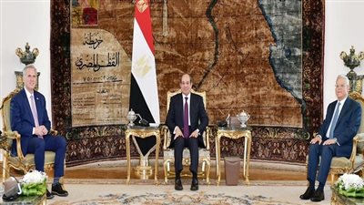 رئيس النواب الأمريكي يؤكد تقدير بلاده لدور مصر في ترسيخ الاستقرار بالشرق الأوسط