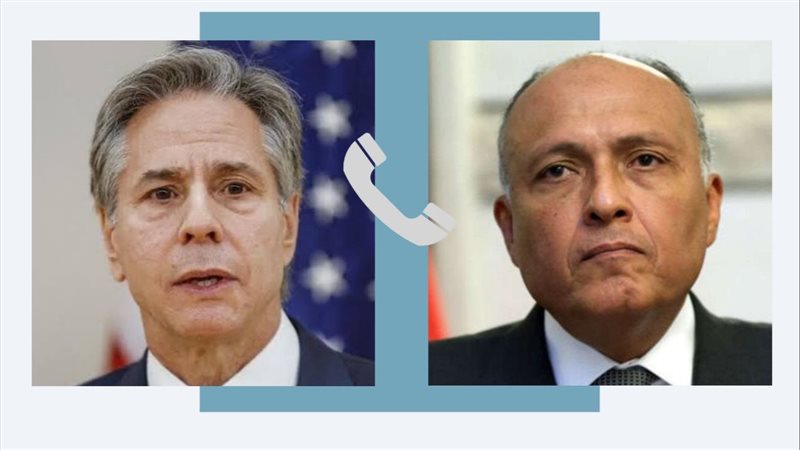 سامح شكري يتلقى اتصالا