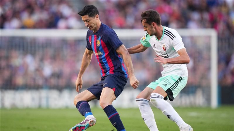 برشلونة وأوساسونا،