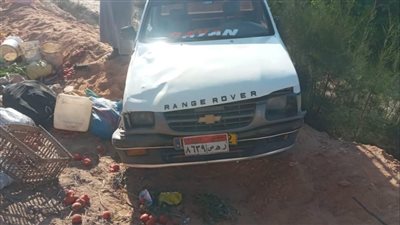 مصرع عامل وإصابة 14 آخرين في انقلاب سيارة بالإسماعيلية 