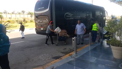 بعثة بيراميدز تغادر مطار القاهرة إلى الإمارات لخوض لقاء السوبر المصري