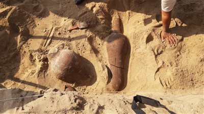  الآثار تعلن عن كشف جديد بتل المسخوطة في الإسماعيلية