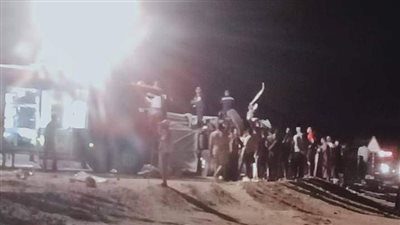 ارتفاع عدد ضحايا حادث أتوبيس الوادي الجديد إلى 18 متوفى و23 مصابا 